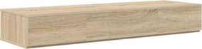 vidaXL Γραφείο Στούντιο Sonoma Δρυς 110 x 40 x 19,5 εκ.