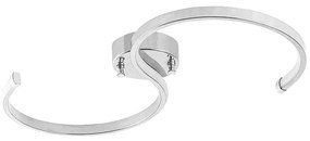 Φωτιστικό Οροφής - Πλαφονιέρα Es 119FRS1532 25x5x51cm Led 16W 3000K Chrome Opviq