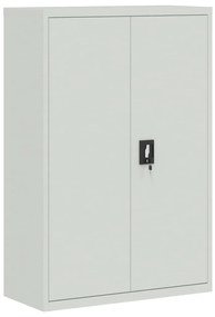 vidaXL Αρχειοθήκη Αν. Γκρι 90 x 40 x 180 εκ. Ατσάλινη