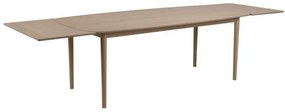 Τραπέζι Oakland 552, Ελαφριά δρυς, 75x100x210cm, 43 kg, Επιμήκυνση, Ινοσανίδες μέσης πυκνότητας, Φυσικό ξύλο καπλαμά, Ξύλο, Ξύλο: Δρυς | Epipla1.gr