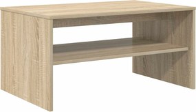 vidaXL Τραπεζάκι σαλονιού Δρύς Sonoma 80 x 50 x 40 cm