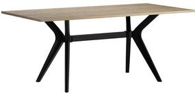 Τραπέζι Luna Megapap χρώμα florida oak 181x90x75εκ.-GP009-0273,1