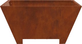 vidaXL Φωτιά Καφέ 60 x 60 x 30 cm Ατσάλι καιρό