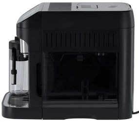 Καφετιέρα DeLonghi Magnifica PLUS ECAM 320.60.B, 1450W, 15 bar, 1.8l, 15 προγράμματα, 13 επίπεδα άλεσης, οθόνη αφής TFT, LatteCrema Hot, επιλογή κόκκων καφέ, Μαύρο