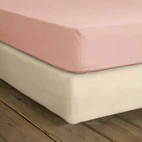 Σεντόνι Unicolors Με Λάστιχο Pinkie Nima King Size 180x234cm 100% Cotton