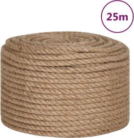 vidaXL Σχοινί Από Τζute 1 mm Φυσικό 100% Τζούτα Tossa