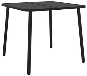 vidaXL Σετ Τραπεζαρίας Κήπου 3 Τεμαχίων Ανθρακί από Ατσάλι