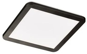 Πλαφονιέρα Φωτιστικό Οροφής LED 15W Flat Μαύρο 3000K 820103 Fischer Honsel-820103-Μαύρο 820103