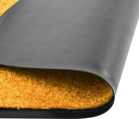 vidaXL Πατάκι Εισόδου Πλενόμενο Πορτοκαλί 60 x 90 εκ.