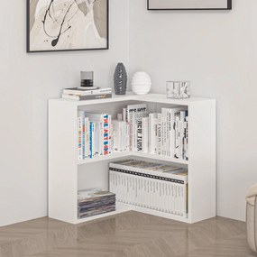 Βιβλιοθήκη Λευκό AFRI 60x20x60