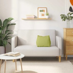 vidaXL Μαξιλάρι Πλάτης Ανοιχτό Πράσινο 45 x 35 x 20 cm ύφασμα
