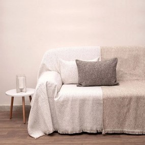 Ριχτάρι 3020 Ecru Viopros Four-Seater 180x320cm 100% Cotton