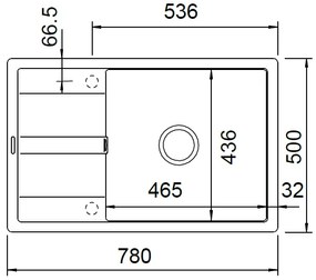 Νεροχύτης Schock Manhattan Cristalite 30180-Mpez