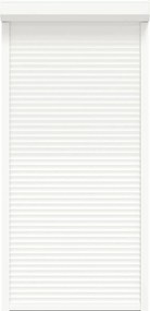 vidaXL Ρολό εισόδου Λευκός 100 x 210 cm Αλουμίνιο και Πολυουρεθάνη