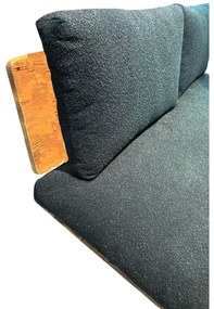 Πολυθρόνα Home ESPRIT Μαύρο Φυσικό 95 x 88 x 75 cm