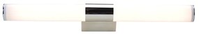 Φωτιστικό Επίτοιχο Aca TNK7518013W TINKI Ασημί (Silver Coloured) 3200K