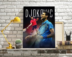 Πίνακας σε καμβά Djokovic KNV1534 120cm x 180cm Μόνο για παραλαβή από το κατάστημα