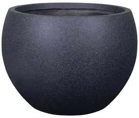 Κασπώ Πήλινο 06-00-22906-L Φ55x37cm Black Marhome Clay