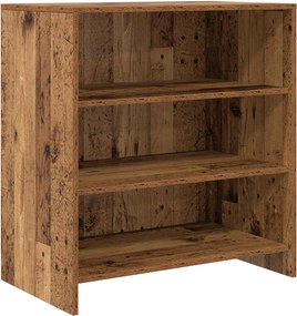 vidaXL Πλαϊνό γραφείο Καφέ 70 x 41 x 75 εκ. Επεξεργασμένο ξύλο