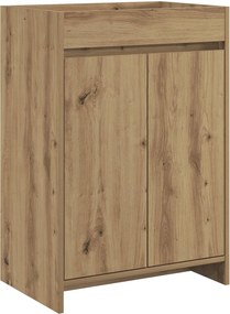 vidaXL Ντουλάπι Κάτω από τον Νιπτήρα Artisan Δρυς 56 x 37,5 x 81 εκ