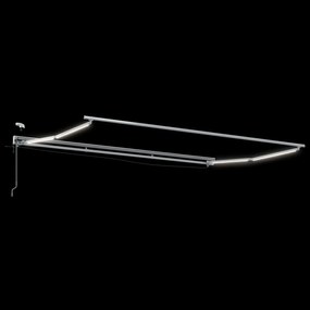 vidaXL Ηλεκτρικό Αναδιπλούμενο Σκίαστρο Ανθρακί 4 x 3,5 μ