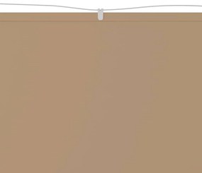 vidaXL Τέντα Κάθετη Taupe 180 x 1000 εκ. από Ύφασμα Oxford