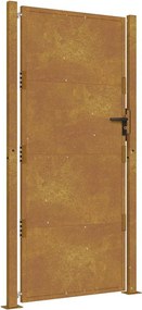 vidaXL Πόρτα Κήπου 100x175 εκ. από Ατσάλι Corten