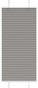vidaXL Πλισέ περσίδα Ανθρακί 55x150 cm Πλάτος υφάσματος 54,4 cm