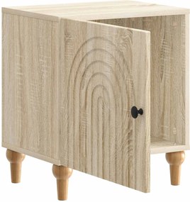 vidaXL Κομοδίνο 2 τμχ. Sonoma Δρυς 43 x 34,5 x 50 εκ