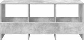 vidaXL Ράφι Περιοδικών Σκυρόδεμα Γκρι 102 x 30 x 45 εκ.