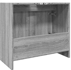 vidaXL Ντουλάπι Νιπτήρα Grey Sonoma 63x29x55 εκ. Επεξεργασμένο Ξύλο