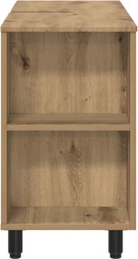 vidaXL Έπιπλο μπάνιου Artisan Δρυς 80 x 35 x 60 cm Επεξεργασμένο Ξύλο