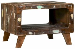 vidaXL Τραπεζάκι σαλονιού 50 x 50 x 35 cm Μασίφ ανακυκλωμένο ξύλο