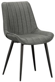 Καρέκλα Bony 11.1589 56Χ61Χ85 Grey Μέταλλο,Ύφασμα