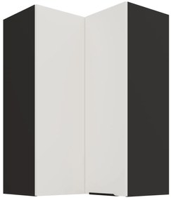 Κρεμαστό ντουλάπι γωνιακό Arianna 60x60 GN 90 2F-Λευκό