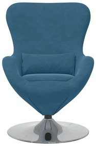 vidaXL Πολυθρόνες, Ανακλινόμενες & Καναπέδες Μπλε Κανονικός Ύφασμα