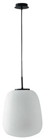 Φωτιστικό Οροφής I-Tolomeo-S39 Black-White Luce Ambiente Design Metal, Glass