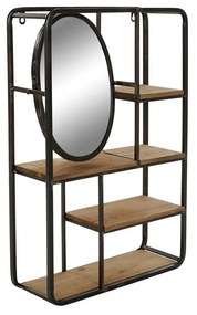 Ράφια DKD Home Decor Ξύλο Μέταλλο Ξύλο MDF 39,5 x 13,5 x 60 cm