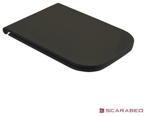 Scarabeo 8305BS-401 Black Matt Κάλυμμα Βακελίτη Slim Soft Close