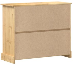 vidaXL Συρταριέρα Corona 110 x 43 x 91 εκ. από Μασίφ Ξύλο Πεύκου