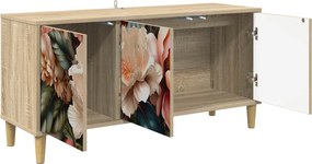 vidaXL Ντουλάπι TV BORNE 102 x 33 x 50 εκ. Sonoma Επεξεργασμένο Ξύλο