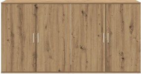 vidaXL Πλαϊνό γραφείο 2 pcs Artisan Oak 79 x 38 x 80 εκ.