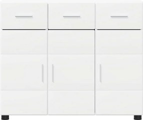 vidaXL Πλαϊνό γραφείο FLORIN 88,5 x 30,5 x 73 εκ Λευκό