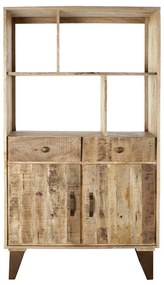 Ράφια DKD Home Decor Μέταλλο Ξύλο από Μάνγκο (95 x 40 x 170 cm)