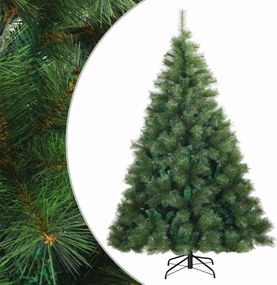 vidaXL Τεχνητό Χριστουγεννιάτικο Δέντρο με Άξονα Πράσινο 180 cm