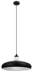 Φωτιστικό Οροφής Led Tabanera-C 99032 2700-6500K Black-White Eglo Metal, Glass