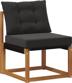 vidaXL Εξωτερικός μεσαίος καναπές