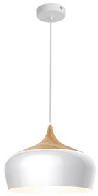 Ceiling lamp Pedrity white metal D35x120cm 35x35x29 εκ.