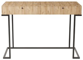 Κονσόλα Iki 285LCV1504 120x45x80cm Pine Μοριοσανίδα, Μέταλλο