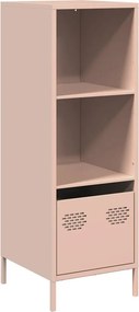 vidaXL Ντουλάπι Ροζ 35x39x103,5 εκ. από Χάλυβα